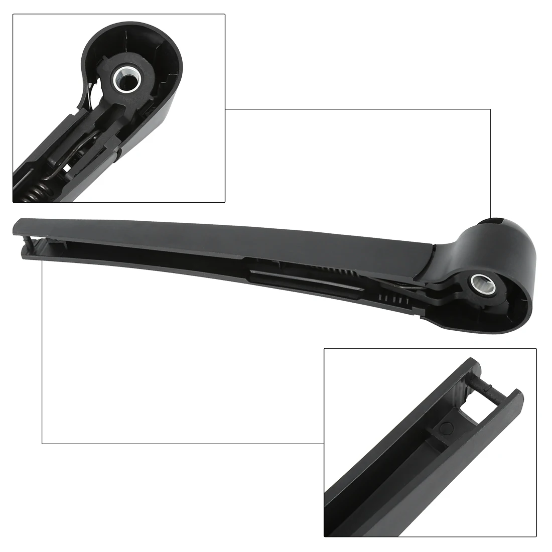 X Autohaux Set braccio tergicristallo posteriore per aggiornamento VW Golf MK4 1997-2003 per VW Golf MK5 2003-2008 per VW Golf MK5 2005-2009