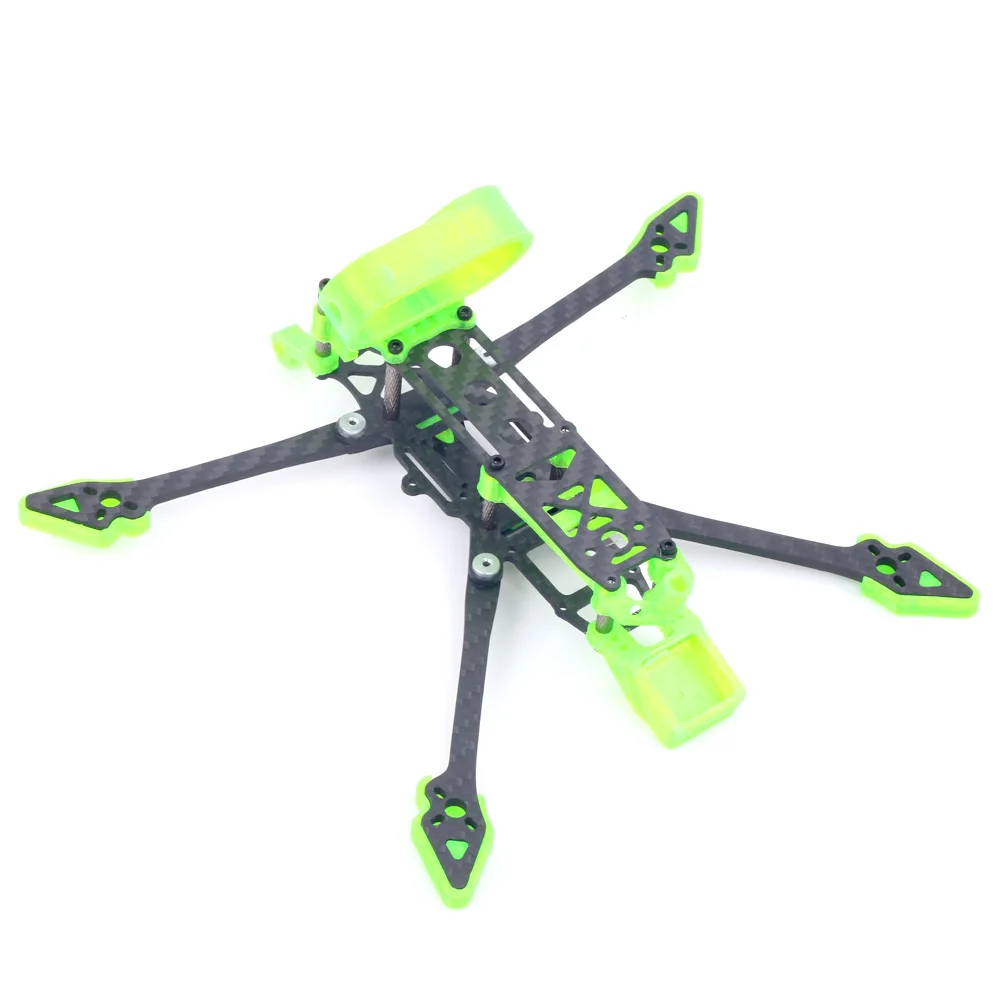 ExplorerII LR4 182mm 4inch Carbon Fiber Micro Long Range Frame Kits Fits 16mm 20mm 26mm FPV Stacks Up To 28mins 4S Flight Time