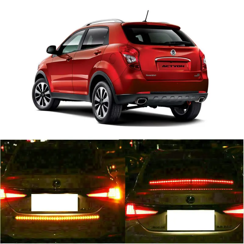 

1pc Prevent rear-end Strobe Turn/Stop Light Trunk Lamp For Ssanyoung actyon korando kyron musso sports rexton rodius stavic