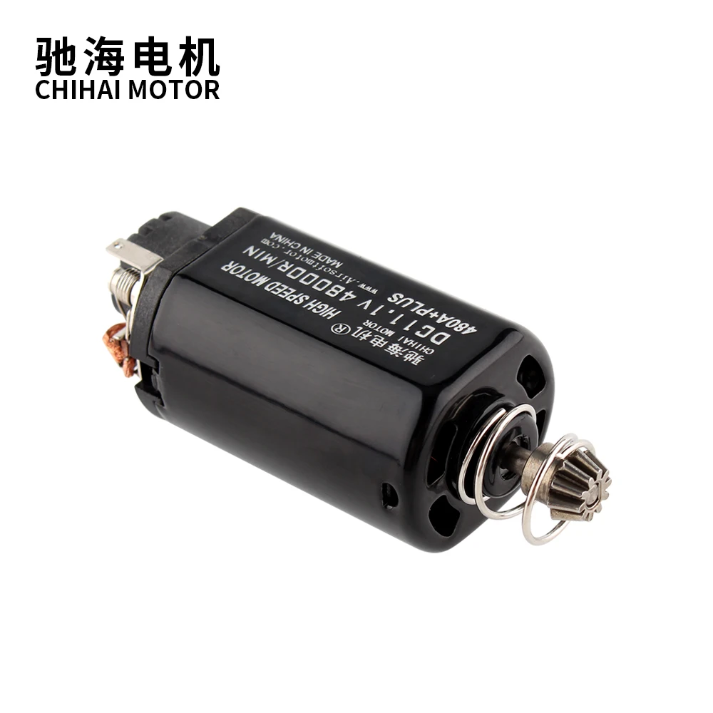 Chihai Motor CHF-480A+plus high speed 48000rpm short Axle type dc gear Motor for Gel Blaster Ver.3 Gearbox