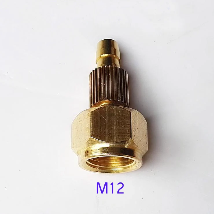 M16 M14 M12 M10 Gas & Water Quick Fitting Hose Connector Fit TIG Torch