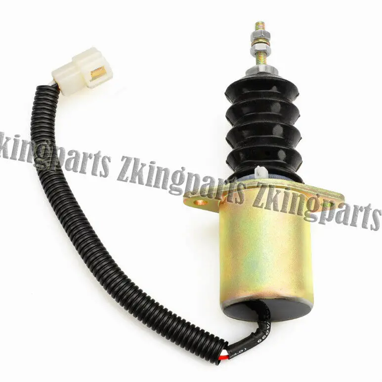 

12V Fuel Shutoff Solenoid 119629-66801 Fit for Yanmar Engine 3TNE88