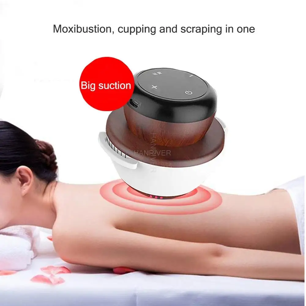 

Portable Smart Smokeless Moxibustion Device Electric Body Wormwood Moxa therapy Warm uterus cold gynecological health massager