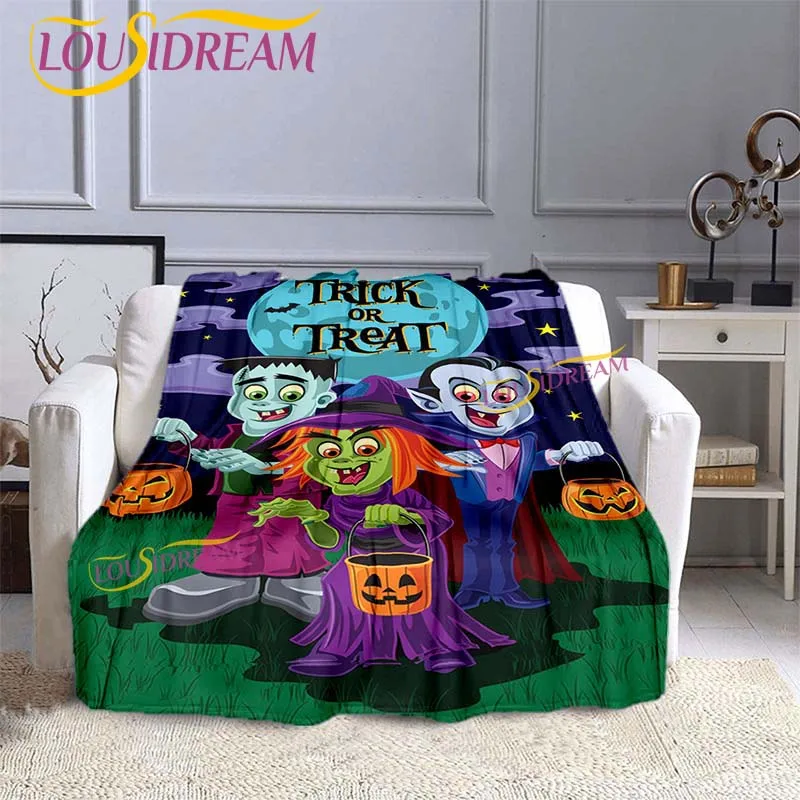 Halloween decke sofa quilt abdeckung reise bettwäsche outlet decke flanell decke bett abdeckung