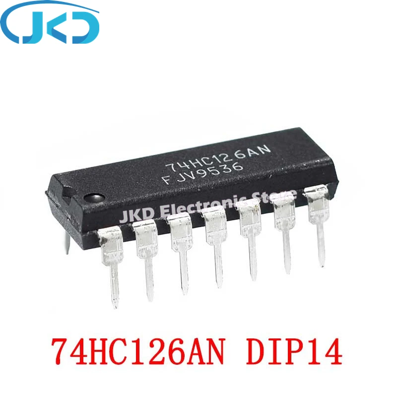 

10pcs SN74HC126N 74HC126N 74HC126 HD74HC126P DIP-14 New IC