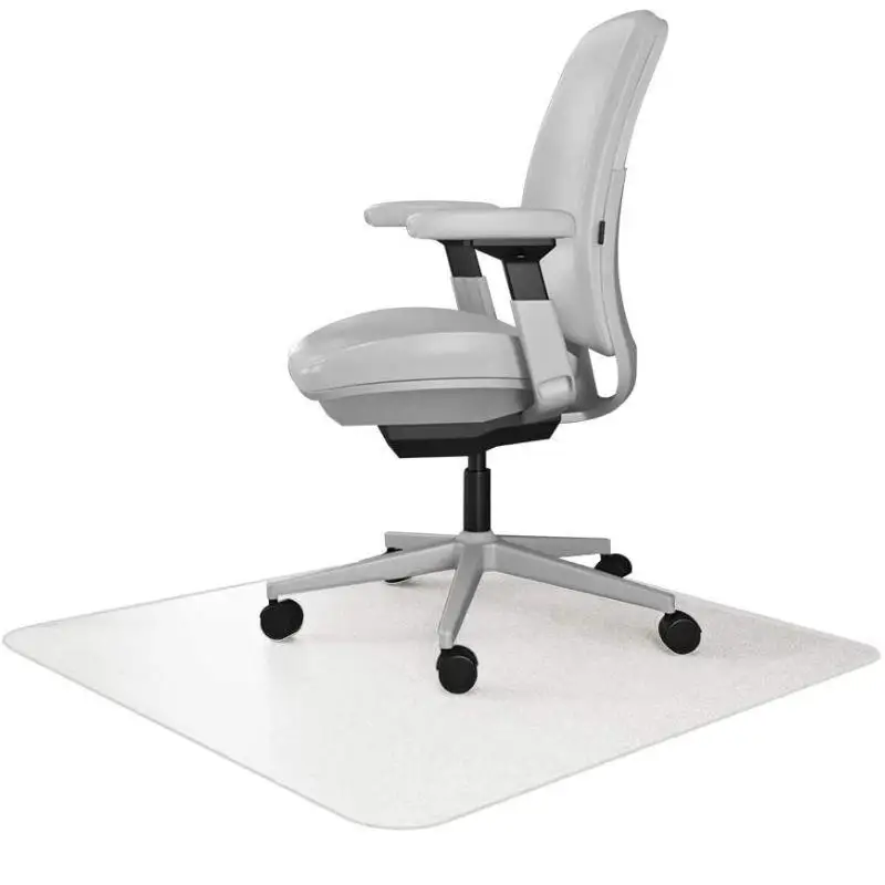 Transparent Plastic Floor Protect Mat Non-Slip for Home Office Rolling Chair