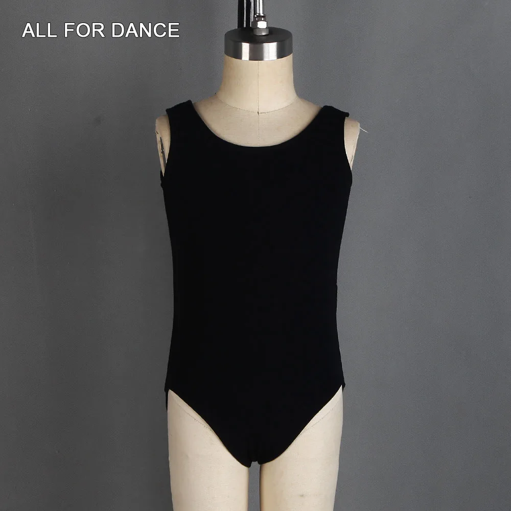 03d0021 tanque básico collant algodão dança wear para meninas ballet dança collants crianças prática collant bailarina collant 8 cores