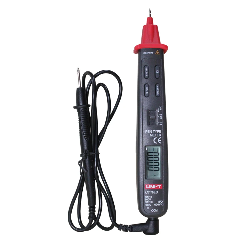 UNI-T UT118B High precision Pen Type Digital Multimeter/resistance/diode/capacitance measuring instrument/EF function