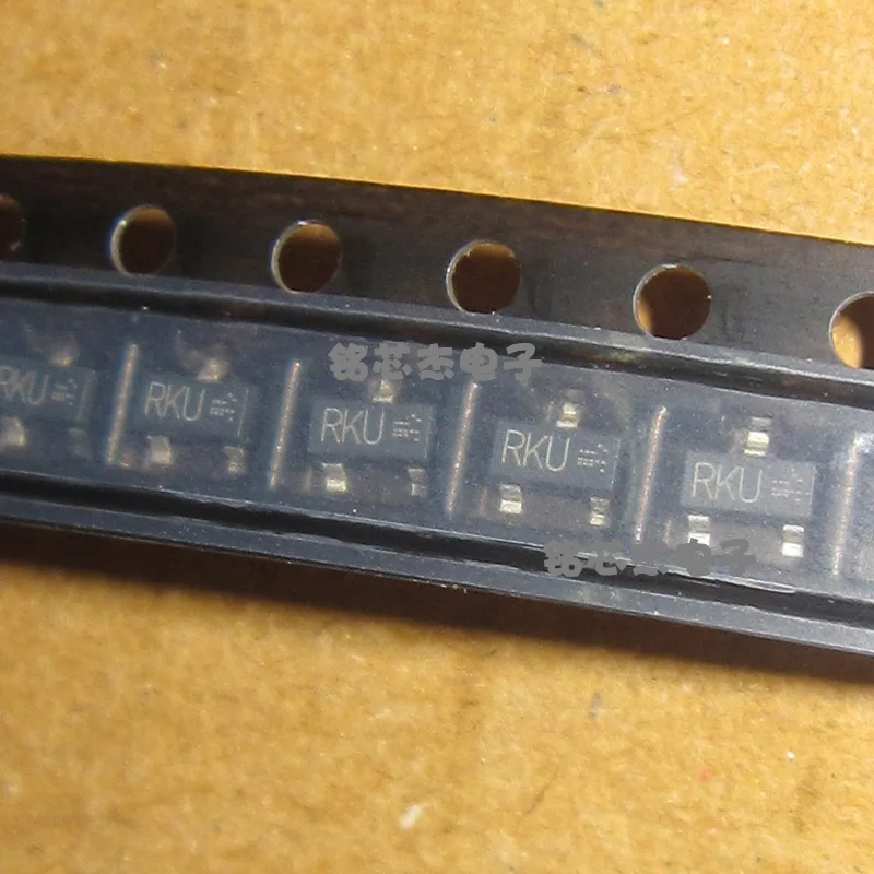 Tubo MOS de efecto de campo de accionamiento MOSFET, 2,5 V, impreso SOT-23 RK7002BMT116 RK7002BM, nuevo y ORIGINAL, 50 unidades por lote