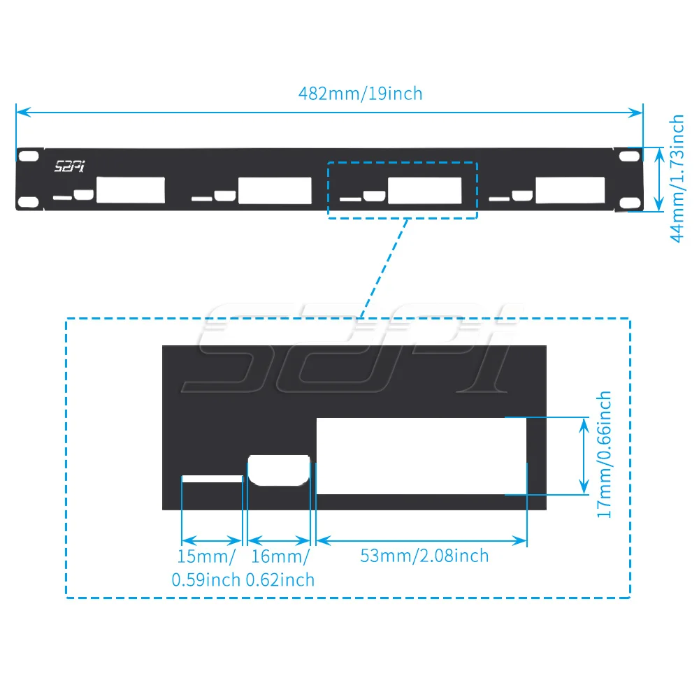 1U Rack For Raspberry Pi 4B Clusters Steel Bracket Rackmount Micro HDMI to HDMI Board TF Card to FPC Board Cooler