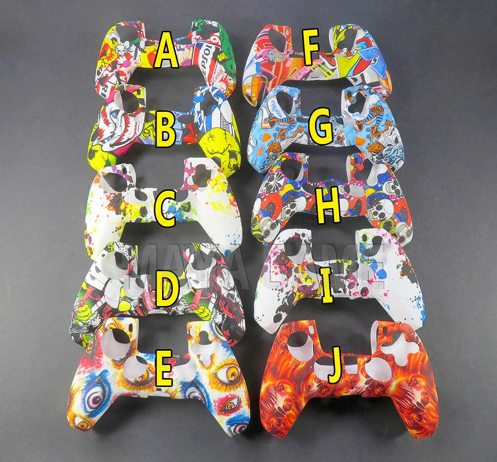 5 шт., высококачественный мягкий силиконовый гелевый резиновый чехол для SONY Playstation 5, защитный чехол для контроллера PS5