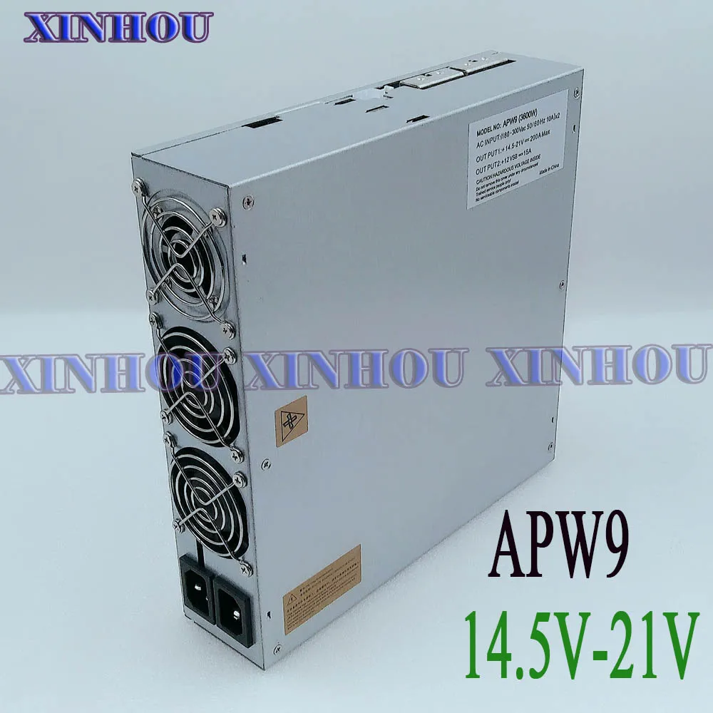 

New APW9 14.5V-21V power supply ASIC miner PSU For Antminer S17，T17，S17pro