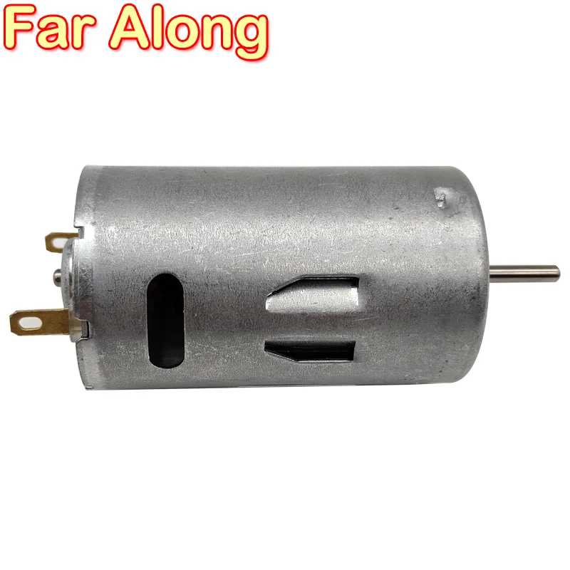 390 Model Strong Magnetic Carbon Brush High Speed DC Motor 12V 10000RPM Metal Electric Motor Use For Automation Equipment etc.