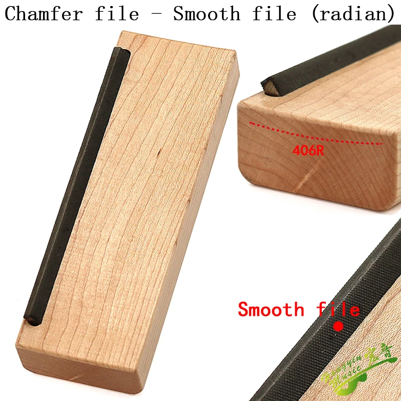 electric acoustic classical bass guitar Neck Fingerboard fret Sanding bastard smooth file repair tools