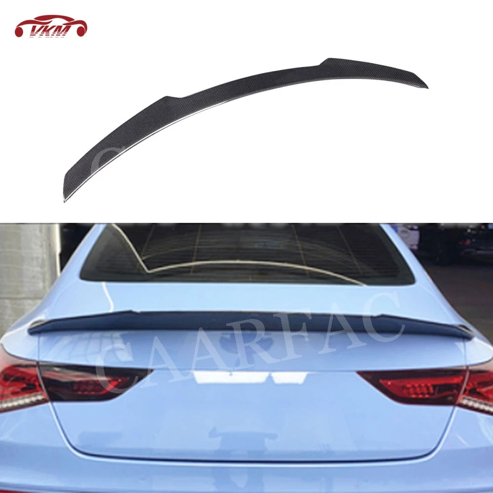 

Carbon Fiber Material Rear Trunk Lip Spoiler For Mercedes Benz W118 C118 CLA35 CLA180 CLA200 CLA250 CLA45 AMG Line 2019-2024