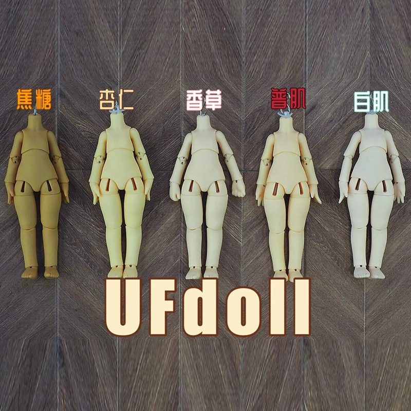 New OB11 doll body UF toy doll 1/12BJD doll suitable for GSC head ob11 BJD body joint doll toy glove accessories