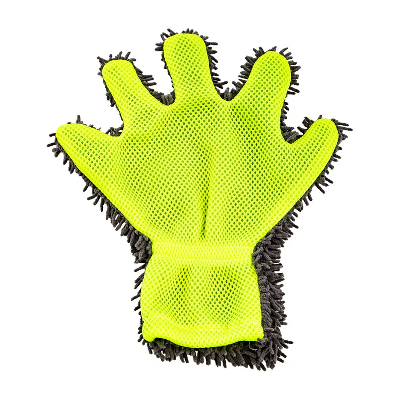 Car Styling Wool Soft Car Washing Gloves Cleaning Brush Motorcycle Washer Care