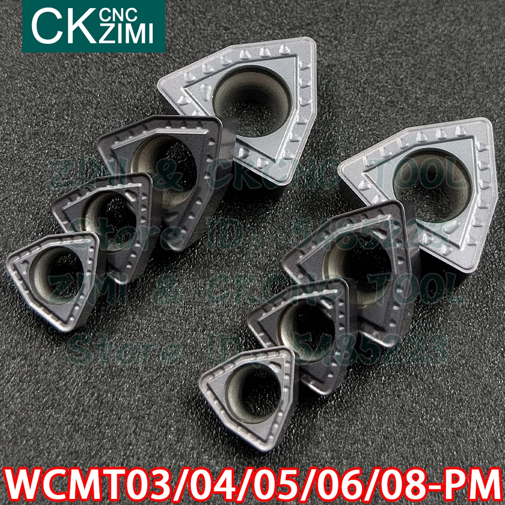 Wcmt WCMT030208-PM WCMT040208-PM WCMT050308-PM WCMT06T308-PM WCMT080412-PM Carbide Draaien U Boor Inserts Cnc Wc U Boor Gereedschap