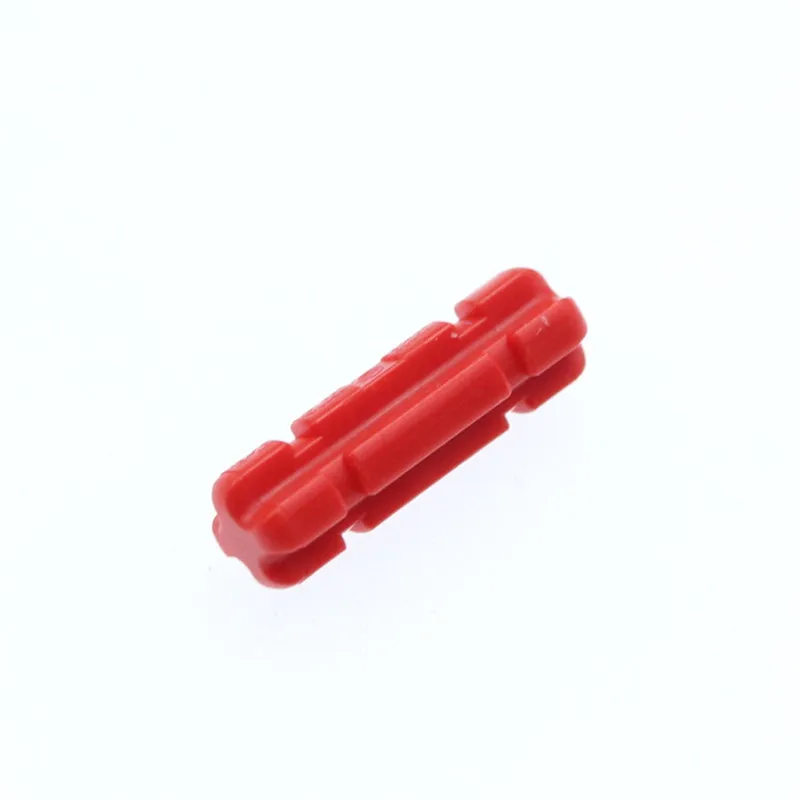 100Pcs/lot High-Tech PARTS 32062 Axle 2 Notched Red & Black Colors 1X2 MOC Blocks Bricks Assemble Particles DIY Set Toys