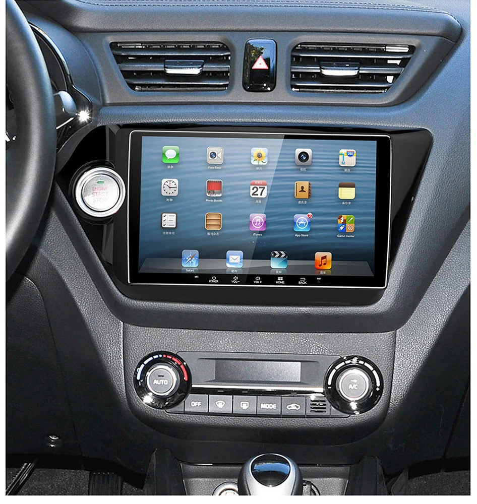 

9 Inch Car Fascia For Kia K2 Fascias Audio Fitting Adaptor Panel Frame Car DVD Frame Dashboard