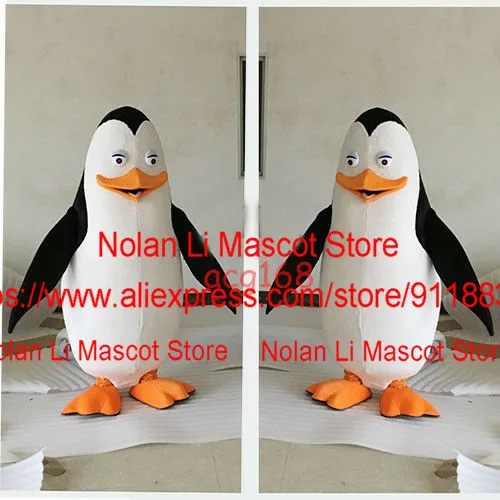 High Quality Antarctic Penguin Mascot Costume Cartoon Anime Cosplay Birthday Party Masquerade Christmas Halloween Show 1104