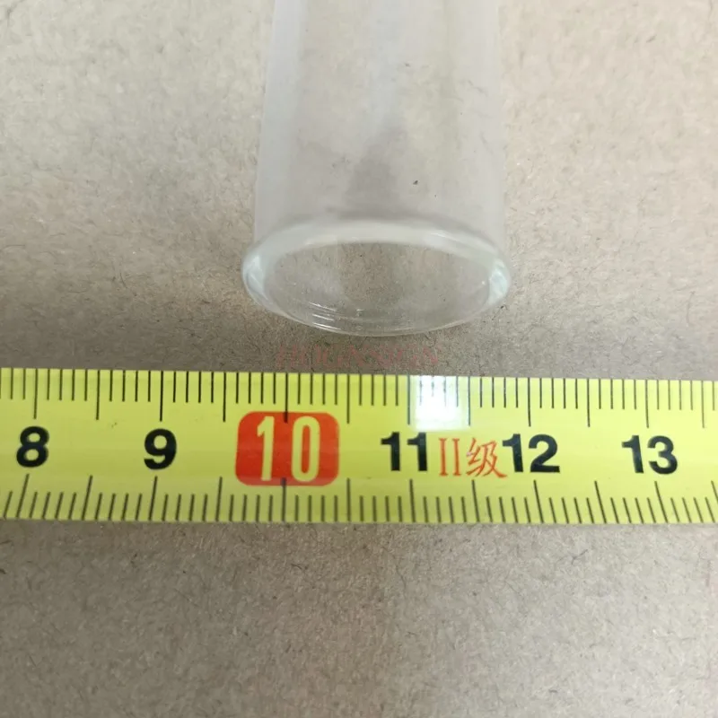 Image 5: Tube de Combustion Rigide en Verre Haute Température, 20x200mm, Équipement d'Expérimentation Chimique Réaction, Consommables