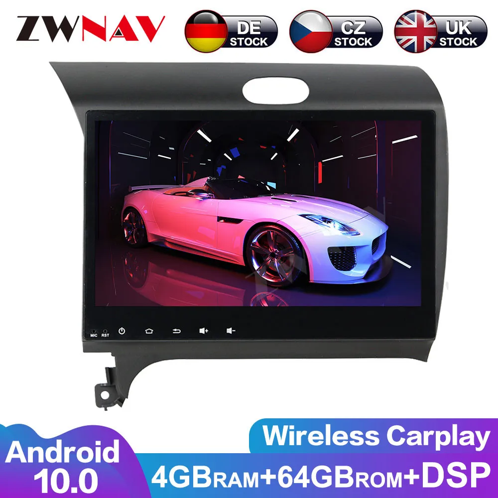 ZWNAV PX6 IPS touch screen Android 10.0 Car Multimedia player For Kia K3 2012+ video audio radio stereo GPS navigation head unit