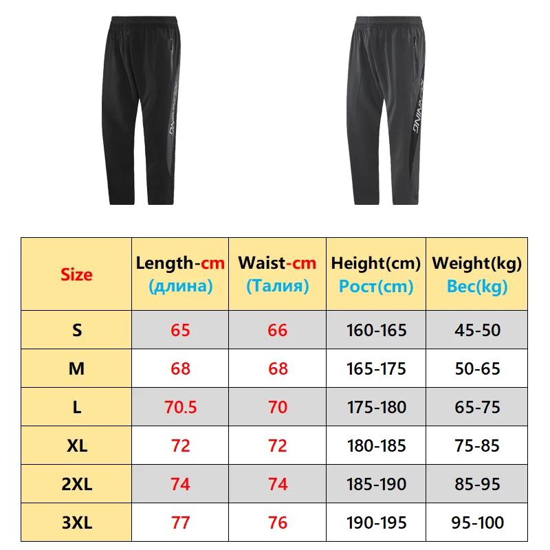 Men Training Cropped Pants Quick Dry Prints Bodybuilding Pants Patchwork Fitness 7 Points Pant Man Running Sweatpant