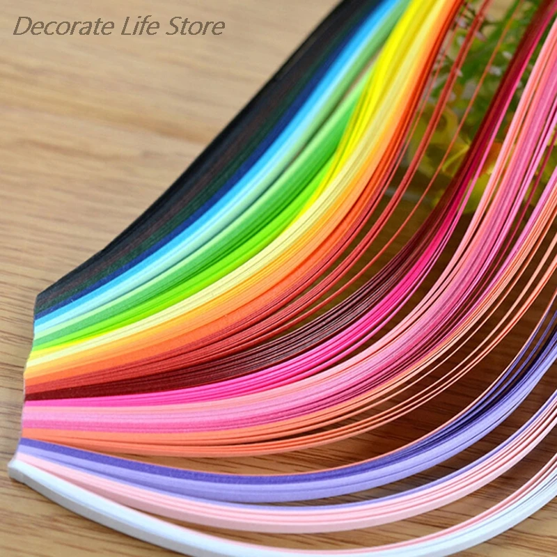 260Pcs/pack 3mm Color Paper Quilling Strips Set Paper Flower Making Craft DIY Quilling Tools Handmade Paper Decoration