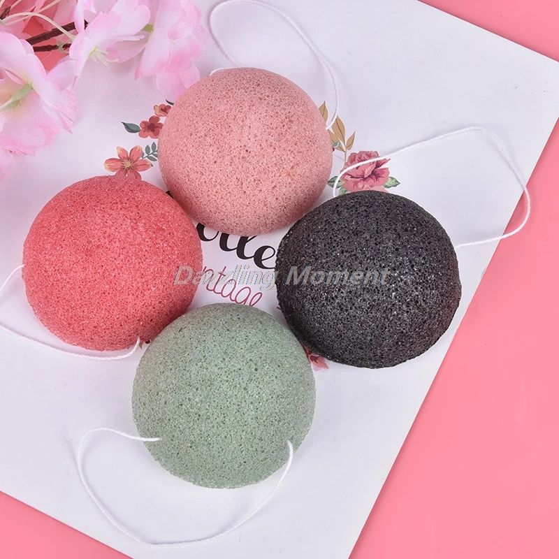 Konnyaku – éponge de maquillage Konjac, exfoliante, naturelle, pour le visage