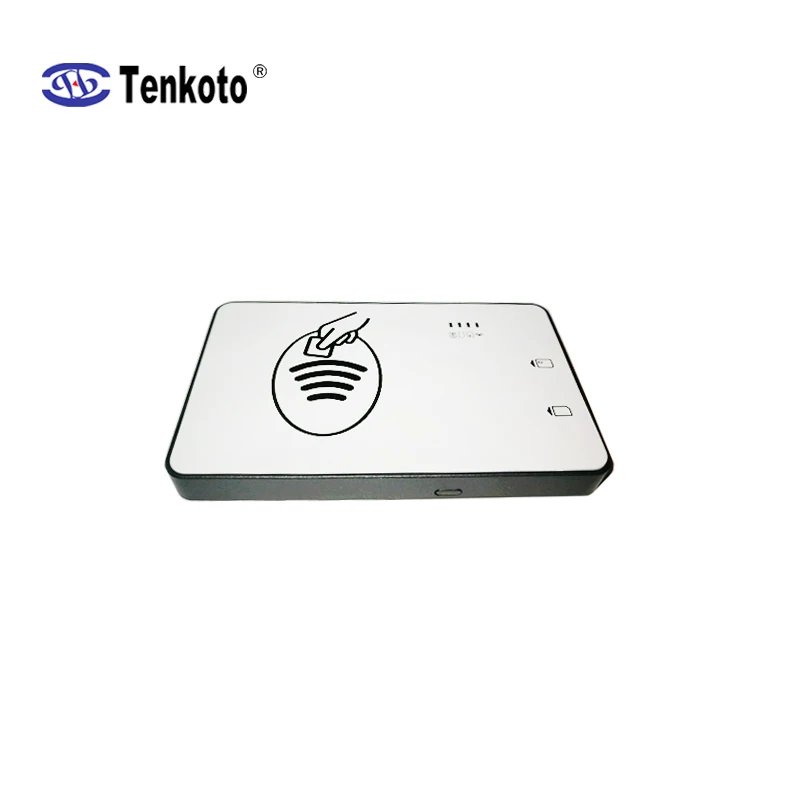 Wireless Bluetooth Contactless RFID IC Chip Insert SIM Wireless NFC Card Reader Writer