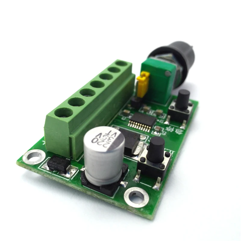 DC 6V-30V 3A 90W Brushless Motor PWM Controller BLDC 6V 12V 18V 24V Motor Speed Regulation Forward Reverse Brake 3650 2418 3625