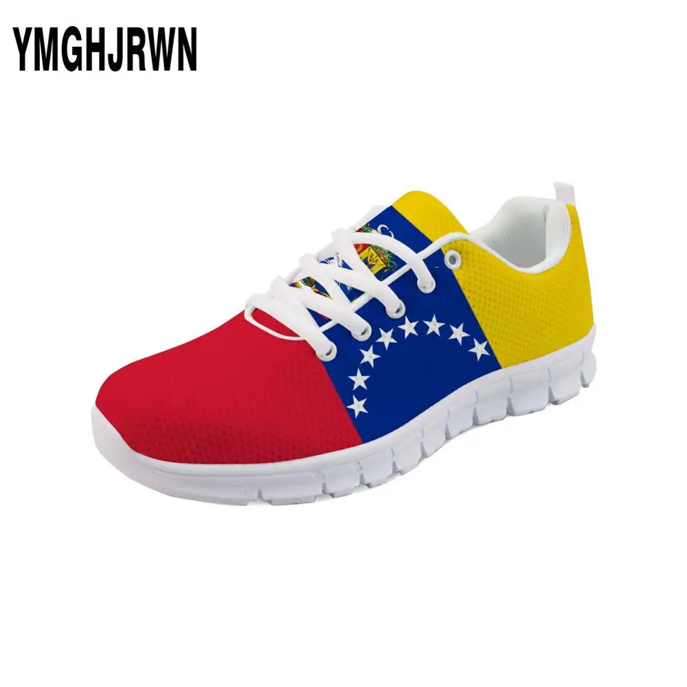 VENEZUELA male youth diy free custom name number photo ven shoes nation flag ve venezuelan spanish country college casual shoes