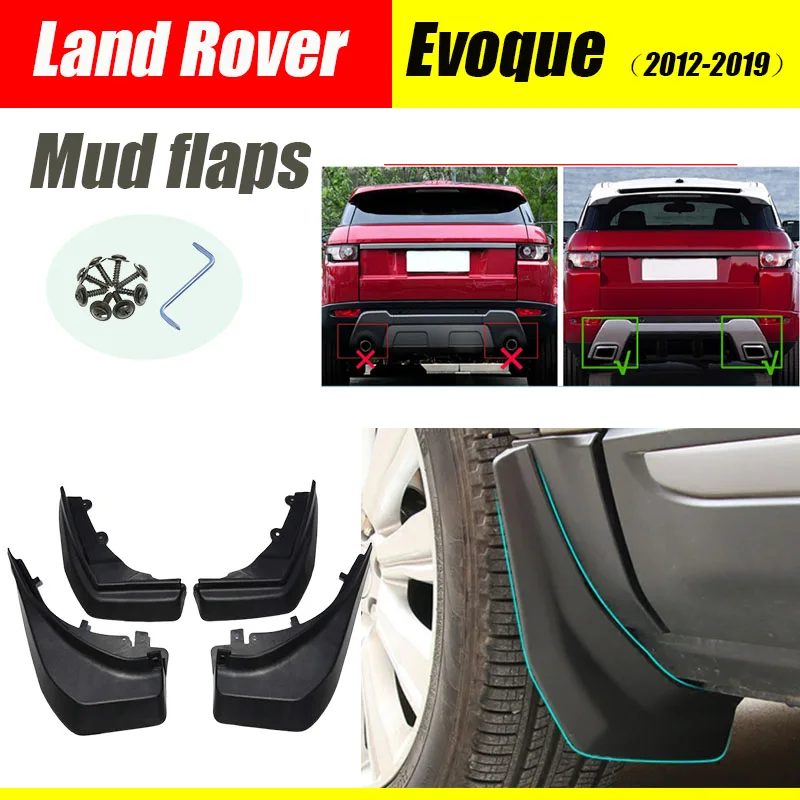 

For Land Rover Evoque mudguards land rover fenders evoque mud flaps splash guards car accessories auto styling 2013-2018