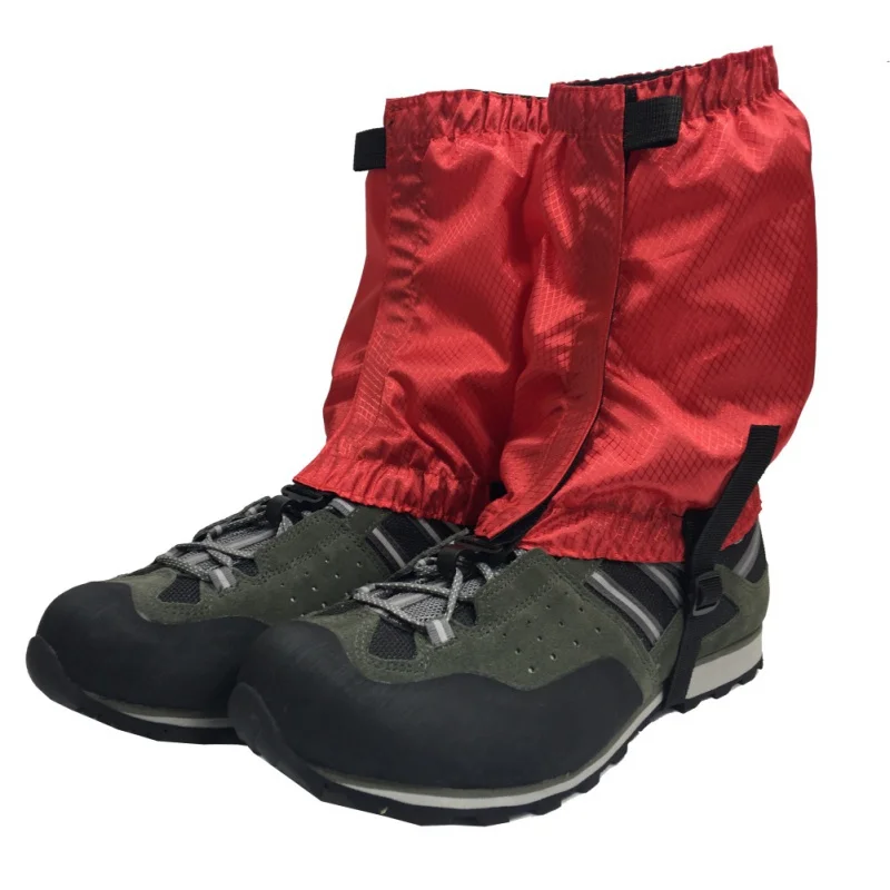 1pair Waterproof Leg Covers Legging Gaiter Climbing Camping Hiking Ski Boot Travel Shoe Snow Gaiters Legs Protection