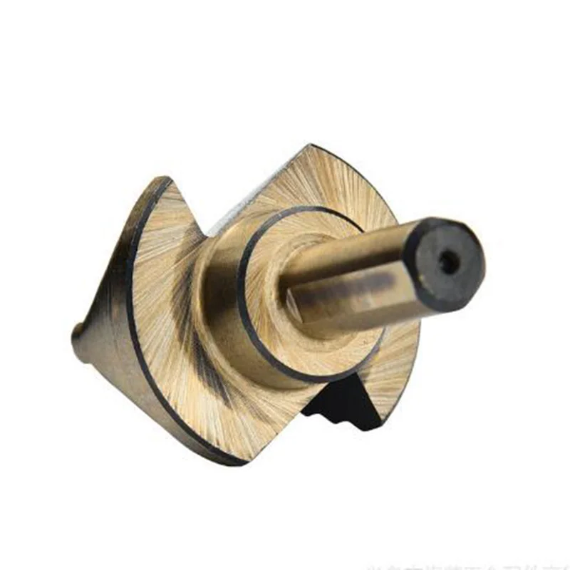 5pcs Cono Fresa Foro del Cono di Titanio Rivestito Step Punta Del Trapano In Metallo Hex Core Lavorazione Dei Metalli