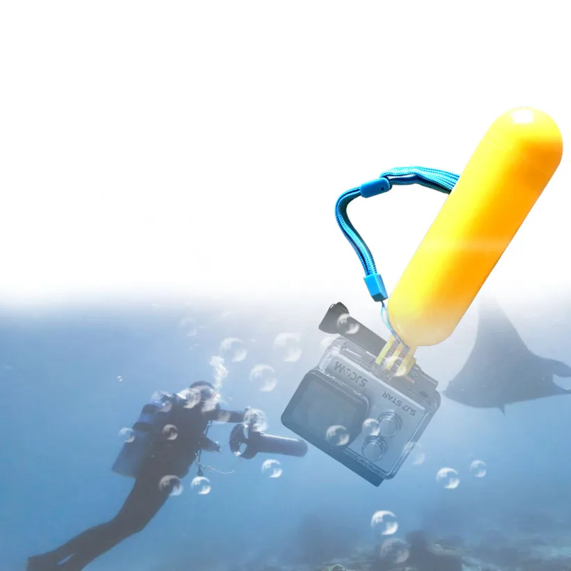 KFFTWWX-قبضة يد عائمة بالماء ، حامل مقبض ، 4K ، EKEN ، SJ4000 ، DBPOWER ، AKASO ، Hero 12 ، 11 ، 10 ، 9 ، 8 ، أسود ، 7 ، 6 ، 5 ، 4 جلسات ، 2