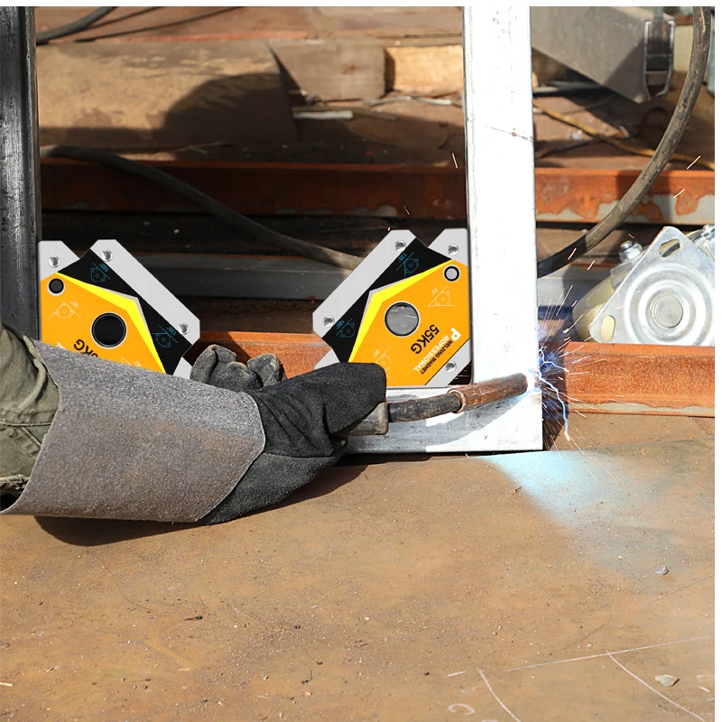 Strong Magnetic Welding Angle Holder Iron Suction Welding Right-Angle And 90-Degree Welding Positioner Welding Auxiliary Tools