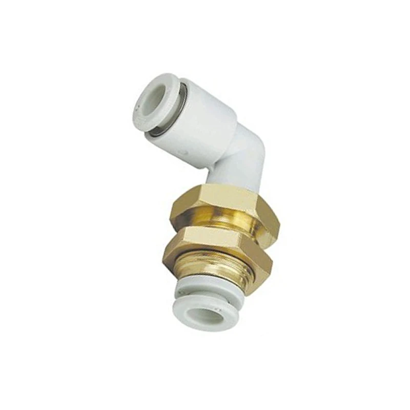 Applicable Tubing: Metric Size, Connection Thread: M, R,Bulkhead Male Elbow KQ2LE04-00A KQ2LE06-00A