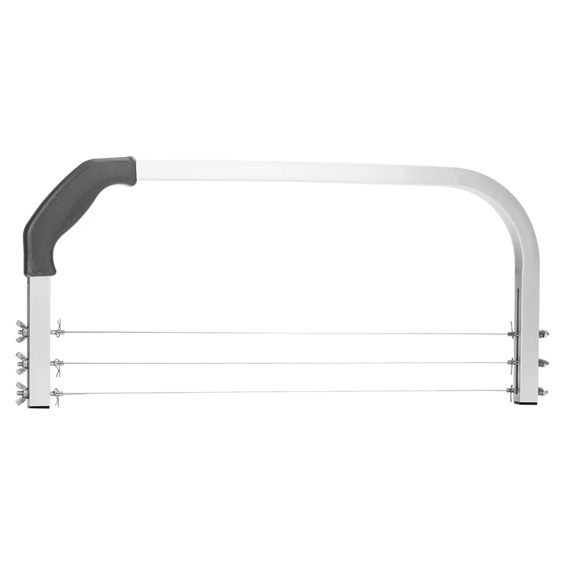 High Quality Metal Adjustable Tri- Wires Cake Leveler with Handle DIY Decorating Tools HB0631B