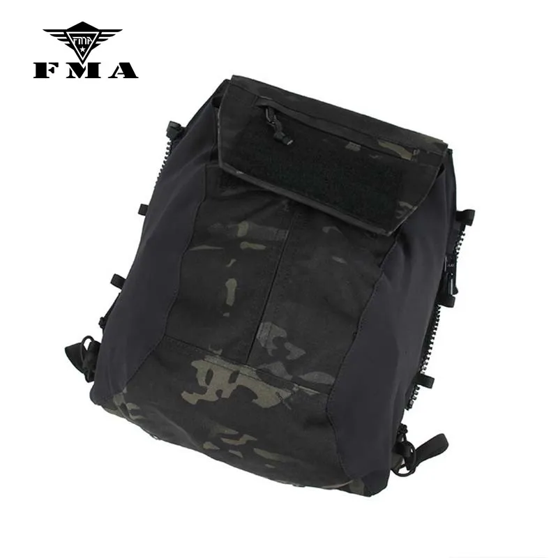 TMC plate pouch bag Tactical Vest JPÇ 2.0 Zipper pouch Multicam Imported fabric tactical vest accessories Free Shipping