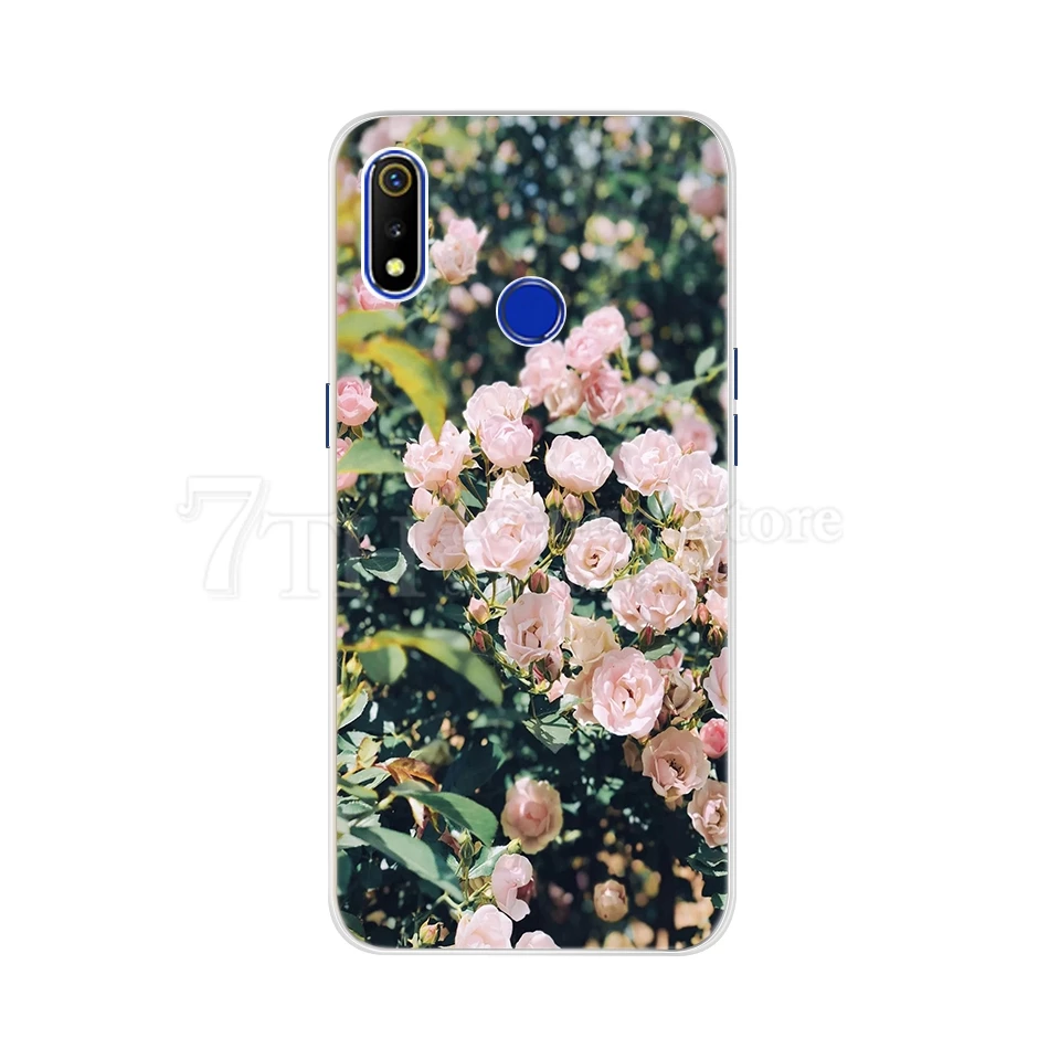 Shockproof Case For Realme 3 Pro Case Soft Silicon TPU Back cover For OPPO Realme 3 3i 3Pro RMX1851 RMX1825 Coque Funda 6.3inch