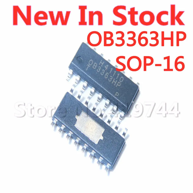 

5PCS/LOT OB3363HP OB3363 SOP-16 LCD power management chip In Stock NEW original IC