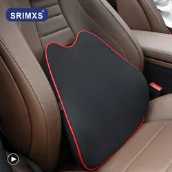 Car Pillow Cushion Back Neck Pillow Car Seat Pillow Lumbar Support For Office Chair Cushion Car Auto Universal 3d Memory Foam