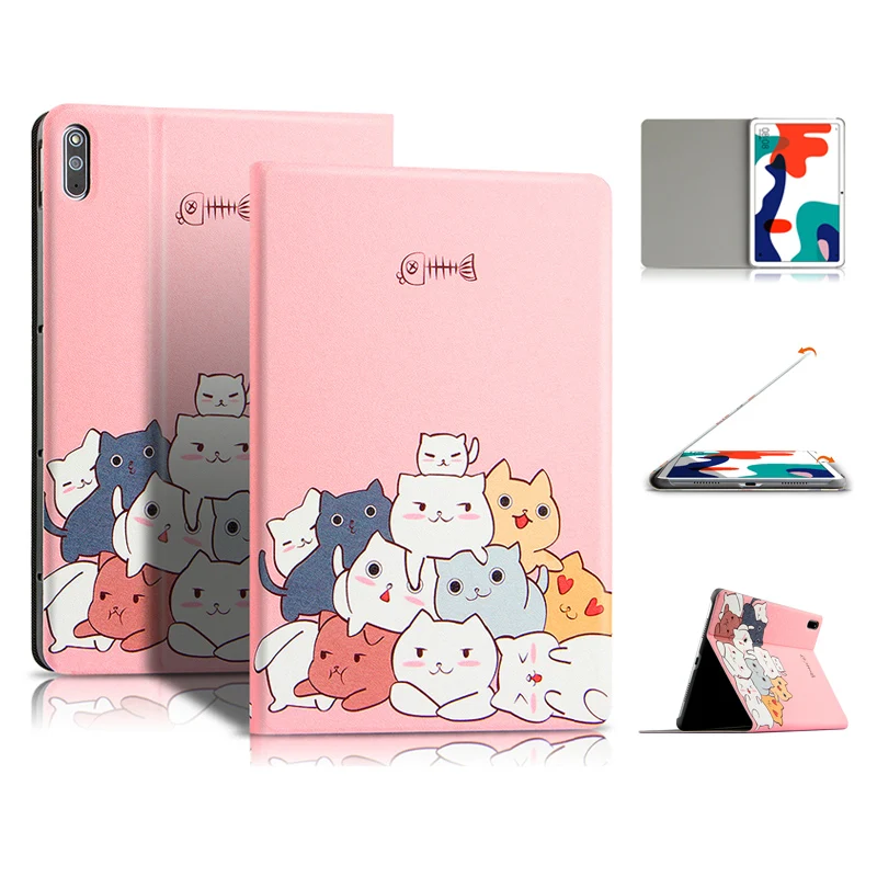 For Huawei MatePad 10.4 2020 BAH3-W09 BAH3-AL00 Tablet Cartoon Kids Case Shell For Huawei Matepad 10.4