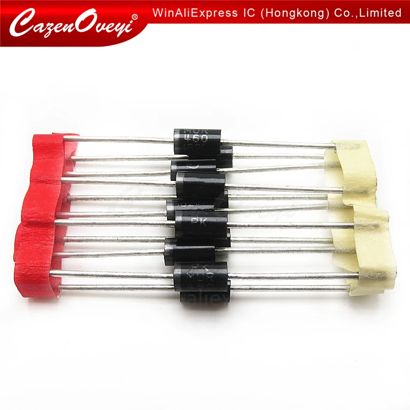 10pcs/lot MUR460R DO-201 4A 600V line recovery type diode MUR460 In Stock