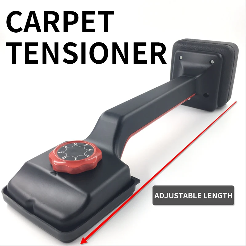 

Handheld Carpet Tensioner Hotel Maintenance Installation Flattening Tool Kicker Retractable Adjustable Carpet Tensioner 45-55cm