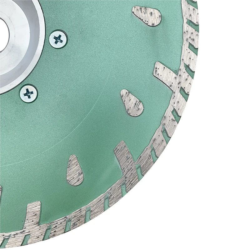 230x7x22.23mm with flange cold press special turbo diamond  saw blade for bricks, granite,marble and concrete.cutting tools