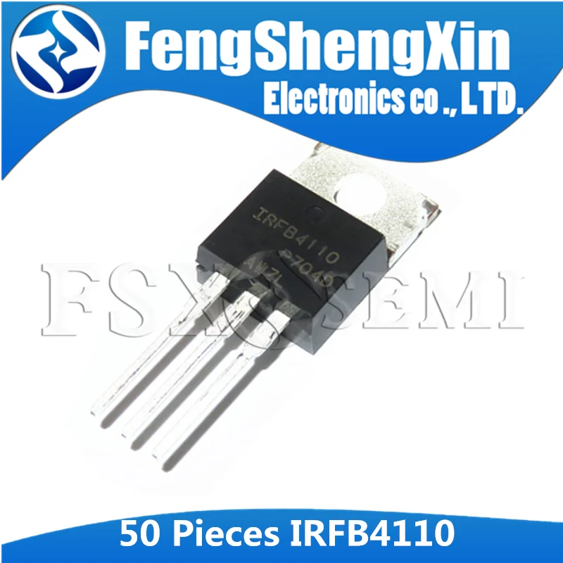 

50pcs/lot IRFB4110 TO-220 IRFB4110PBF Power MOSFET