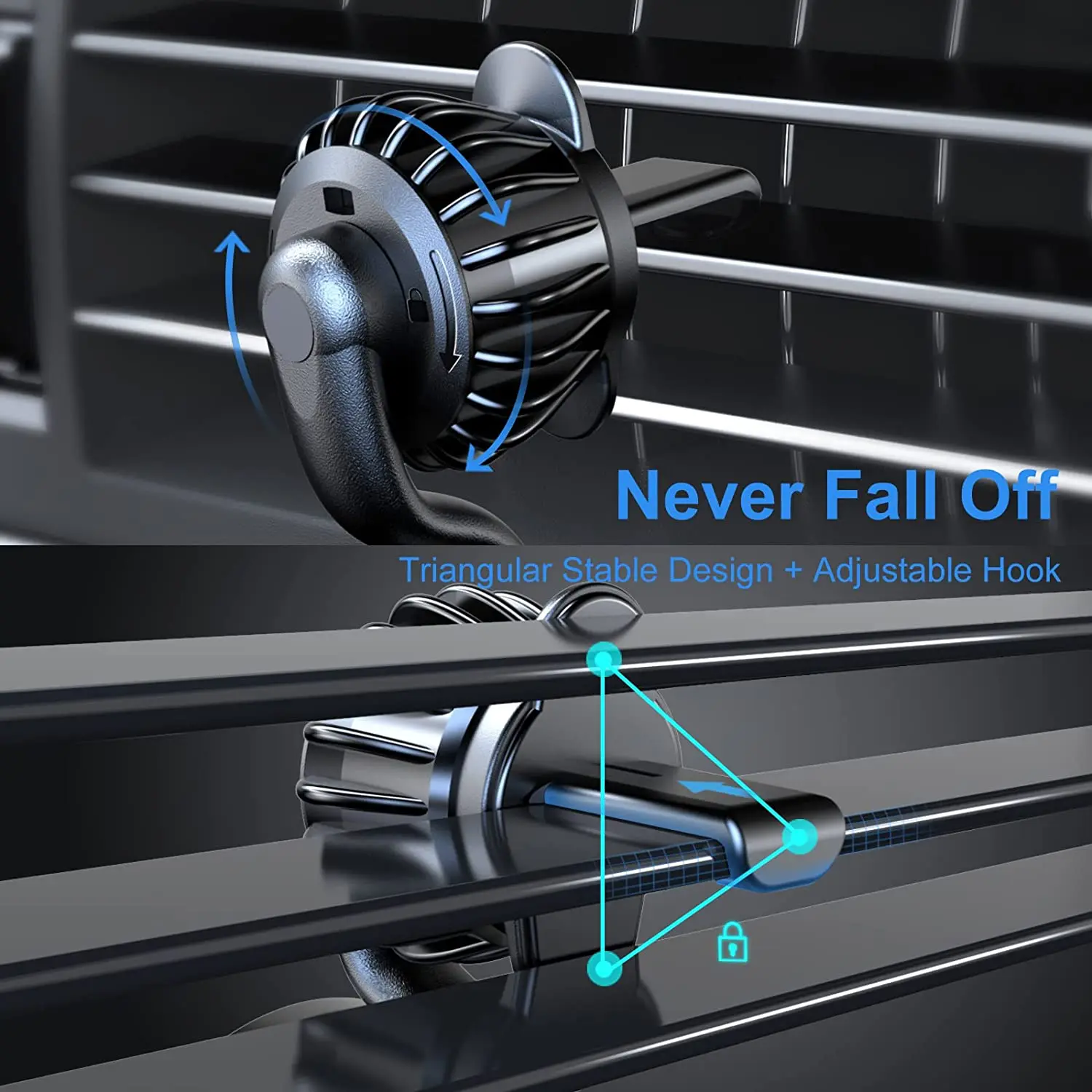 حامل هاتف مغناطيسي EWA متوافق مع حامل السيارة MagSafe لهاتف iPhone 14 13 12 Pro Max Mini وجميع الهواتف 360 °   تدوير حامل الذراع